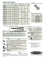 Предварительный просмотр 2 страницы Banner Sensors T-GAGE M18T Brochure & Specs