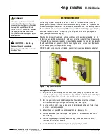 Preview for 3 page of Banner SI-HG63FQDR Instruction Manual