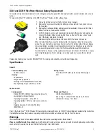 Предварительный просмотр 3 страницы Banner SureCross DX81 Specification Sheet