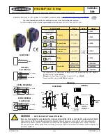 Banner World-Beam QS30 Installation Manual предпросмотр