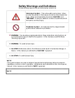 Preview for 4 page of bannerman BW2015-M Operations & Parts Manual