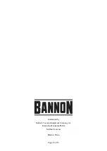 Предварительный просмотр 13 страницы Bannon 49914 Owner'S Manual