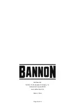 Предварительный просмотр 19 страницы Bannon 55828 Owner'S Manual