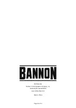 Предварительный просмотр 14 страницы Bannon 57065 Owner'S Manual