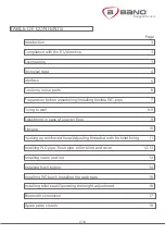 Preview for 2 page of Bano 5920-BVT Installation Instructions Manual