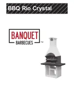 Предварительный просмотр 1 страницы Banquet Barbecues Rio Crystal Quick Manual