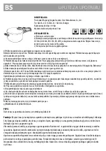 Предварительный просмотр 47 страницы Banquet Adagio AS22G-4L Instruction Manual