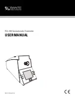 Preview for 1 page of Bante Instruments POL-200 User Manual