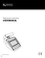 Bante Instruments TB200 User Manual preview