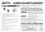 Preview for 1 page of Banzai Aqua Blast Lagoon 78112 Manual