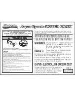Banzai Aqua Sports Water Park Manual preview