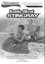 Banzai Battle Blast STINGRAY 01452 Manual preview