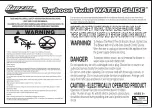 Banzai Typhoon Twist WATER SLIDE 48186 Manual preview