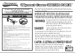 Banzai Wipeout Curve WATER PARK Quick Start Manual предпросмотр