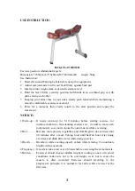 Preview for 4 page of Baodelong Fitness H-36A User Manual