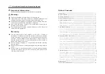 Preview for 2 page of Baoding Longer Precision Pump WT3000-1FB Operating Manual