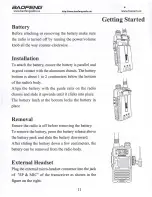 Preview for 11 page of Baofeng BF-F9V2+ Operating Manual