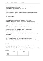 Preview for 2 page of Baofeng DMR-5R Operating Instructions Manual