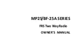 Baofeng MP25 Series Owner'S Manual preview