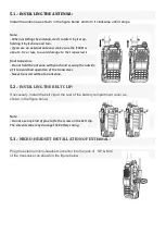 Предварительный просмотр 7 страницы Baofeng Pofung UV-6R Operating Instructions Manual