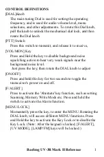 Preview for 3 page of Baofeng UV-3R Mark II Reference