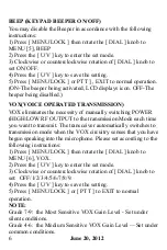 Preview for 8 page of Baofeng UV-3R Mark II Reference