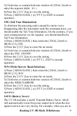 Preview for 11 page of Baofeng UV-3R Mark II Reference