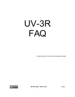 Preview for 1 page of Baofeng UV-3R Manual