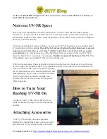 Preview for 2 page of Baofeng UV-5R Series Instruction Manual