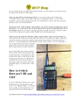 Preview for 6 page of Baofeng UV-5R Series Instruction Manual