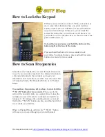 Preview for 9 page of Baofeng UV-5R Series Instruction Manual