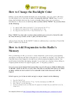 Preview for 11 page of Baofeng UV-5R Series Instruction Manual