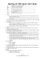 Preview for 2 page of Baofeng UV-5RA Quick Start Manual