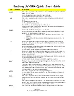 Preview for 5 page of Baofeng UV-5RA Quick Start Manual