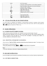 Preview for 13 page of Baofeng UV-5RV2+ Operating Manual