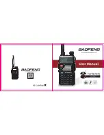 Baofeng UV-5RX3 User Manual preview