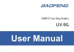 Baofeng UV-9G User Manual preview