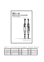 BaoLai Medical BCL-A Instruction Manual предпросмотр