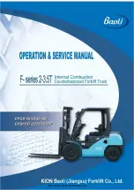 Baoli CPCD20 Operation And Service Manual preview