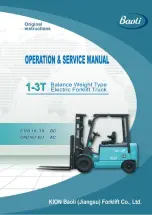 Baoli CPD10 Operation & Service Manual preview