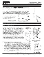 BAPI 900 Installation & Operation Manual предпросмотр