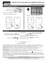 Предварительный просмотр 4 страницы BAPI BA-H200 Series Installation & Operating Instructions