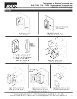 Предварительный просмотр 2 страницы BAPI BA/T100 Installation & Operating Instructions