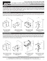 BAPI H200 Installation And Operating Instructions предпросмотр