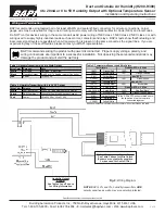 Предварительный просмотр 2 страницы BAPI H200 Installation And Operating Instructions