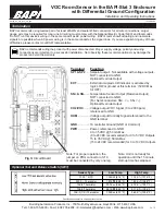 Предварительный просмотр 3 страницы BAPI VOC Installation And Operating Instructions Manual