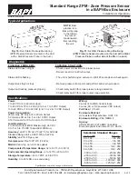 Предварительный просмотр 5 страницы BAPI ZPM Series Installation & Operations