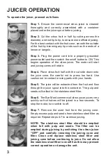 Preview for 4 page of Bar Maid JUC-100 Instruction Manual