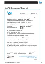 Предварительный просмотр 39 страницы bar agturn PKT Series Operating Manual