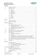 Preview for 2 page of bar SmartControl 2.0 Operation Manual